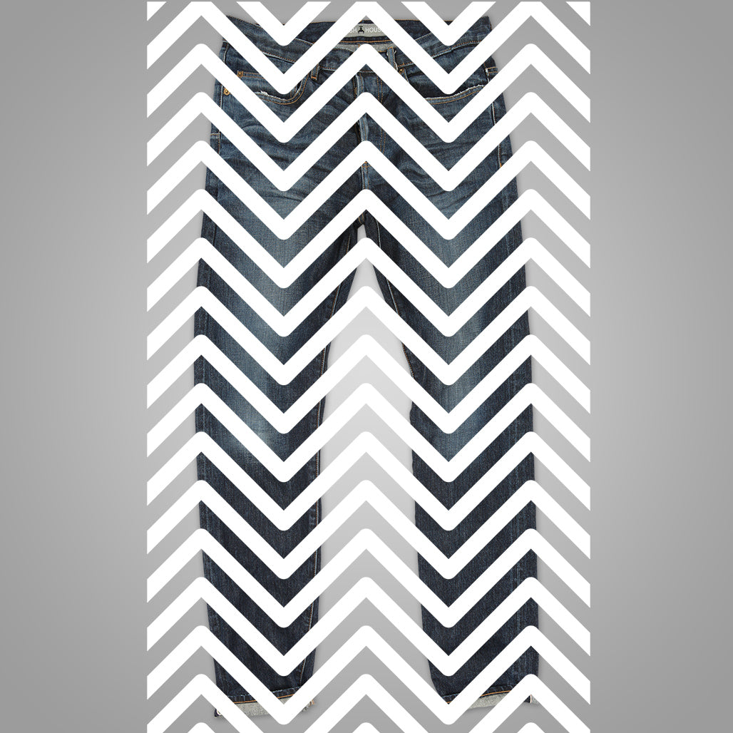 Laser My Denim: "Zig and Zag"