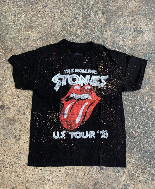 The Rolling Stones - U.S Tour '78 w/ Manual Bleach Splatter