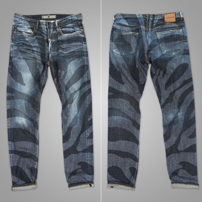 Laser My Denim: "Mr Zebra"