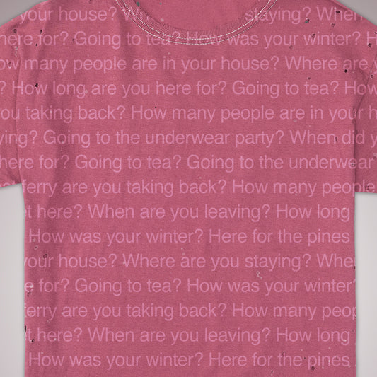 Future Vintage Tee: "How was your winter?"